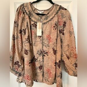 NWT Floral Print Women's Top